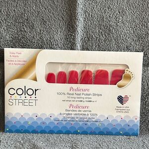 Color Street Baton Rougey- Pedicure